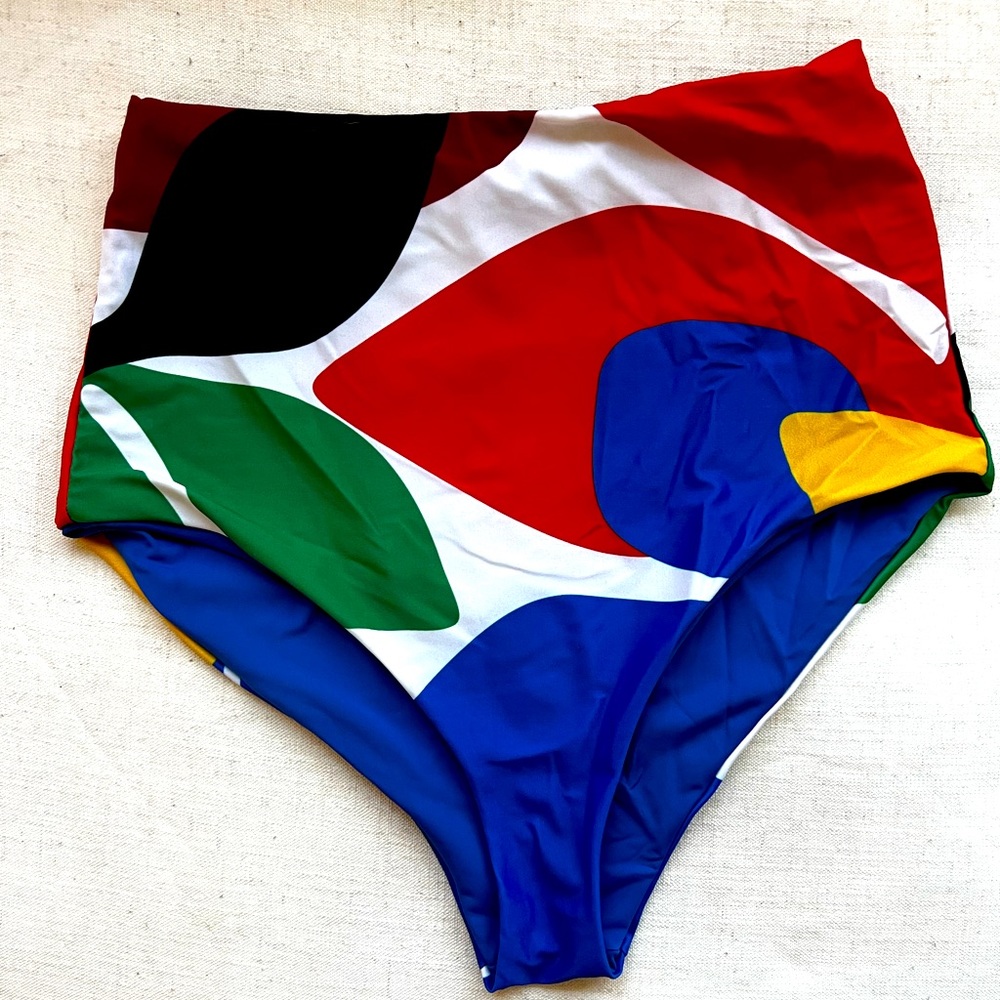 Mara Hoffman high rise bathing suit bottoms